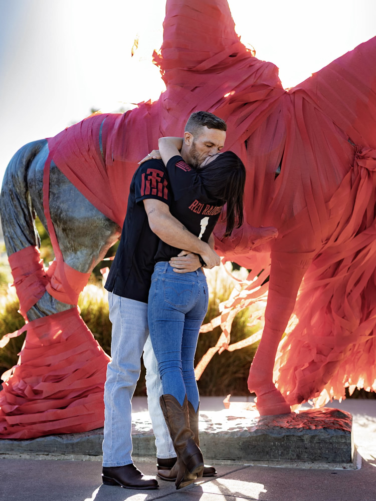 Retrato de Joselyn y Christopher